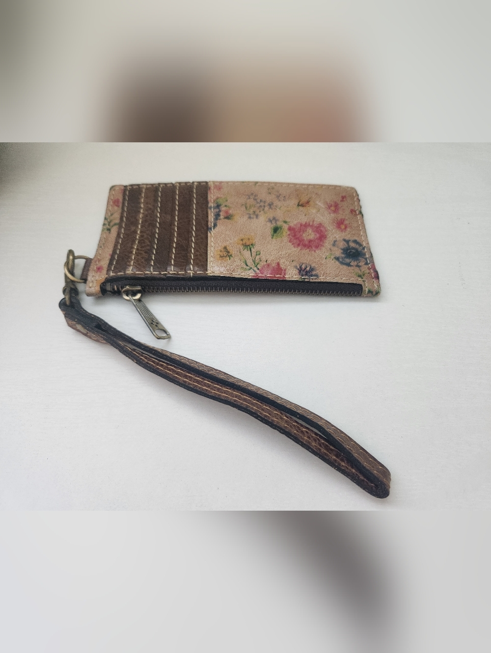 NWT Patricia Nash Leather Crossbody Purse - Prairie Rose - New In Bag + Wallet - Picture 10 of 14